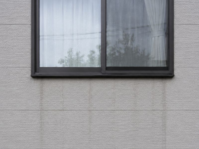 【外壁塗装】窓の下の黒い筋……「雨だれ汚れ」の原因と美観を長く保つやさしい対策法